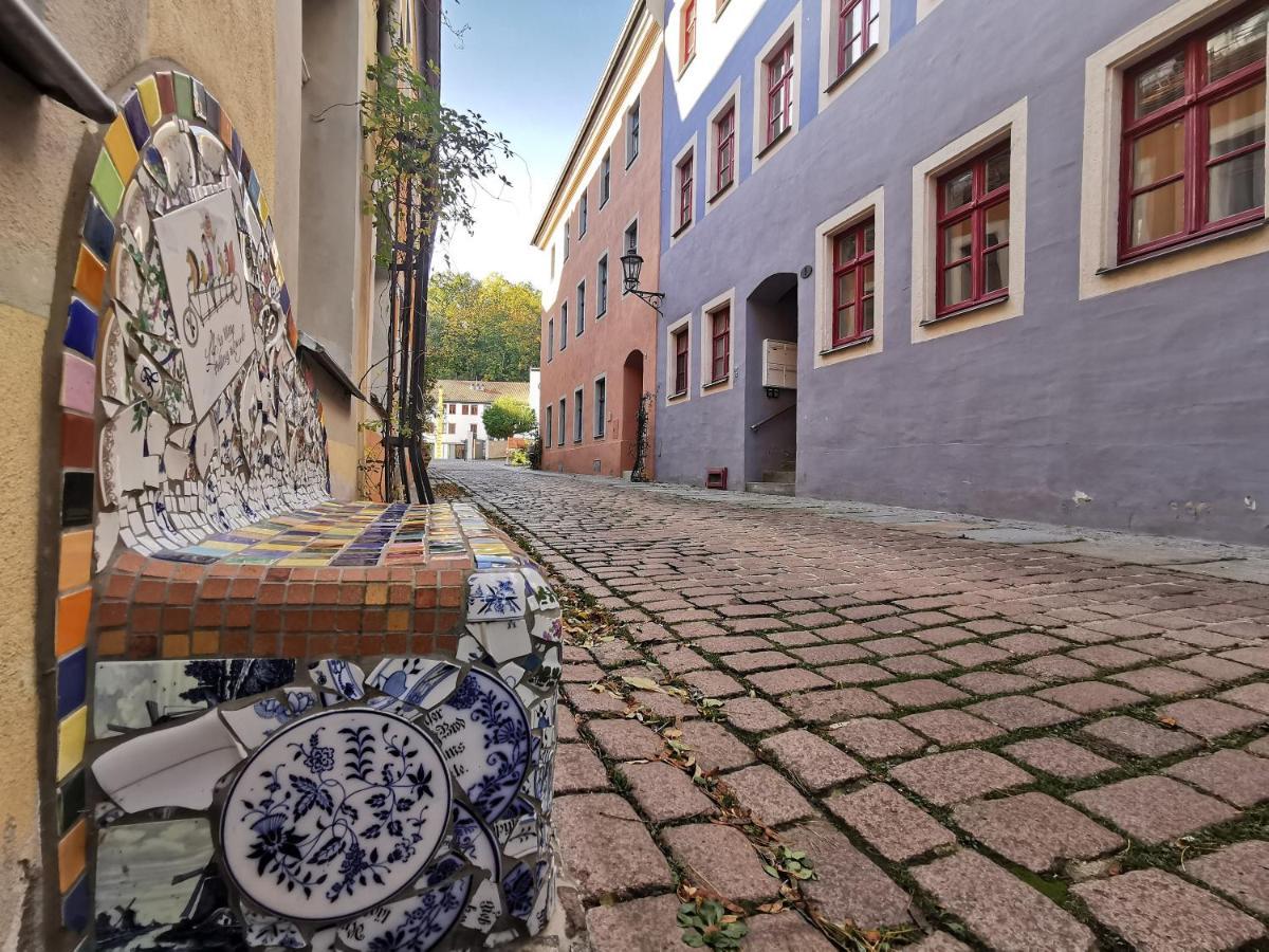 Fynbos Studio Dg In Der Altstadt, Frauenkirchenblick, Parkplatz ไมเซน ภายนอก รูปภาพ
